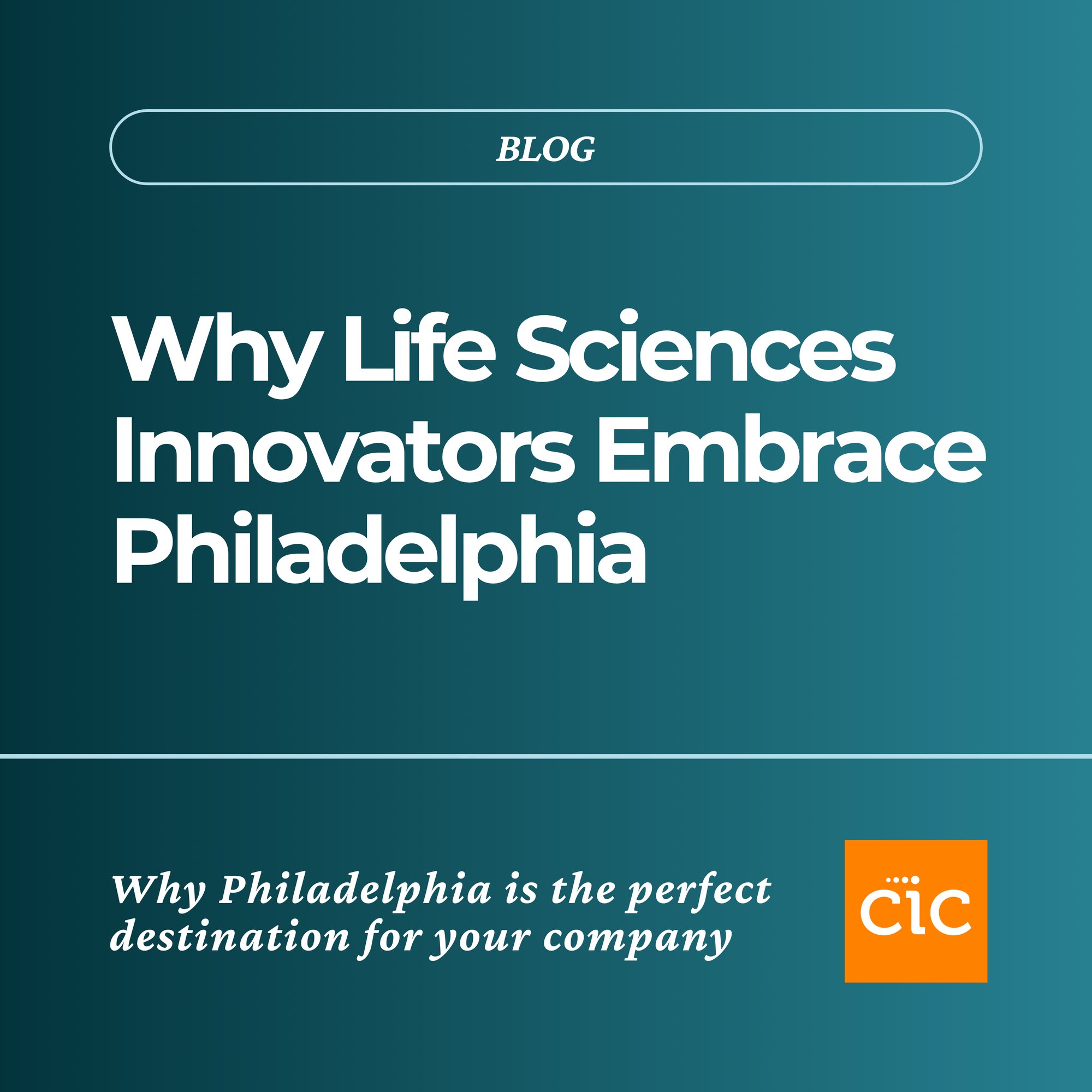Why Life Science Innovators Embrace Philly