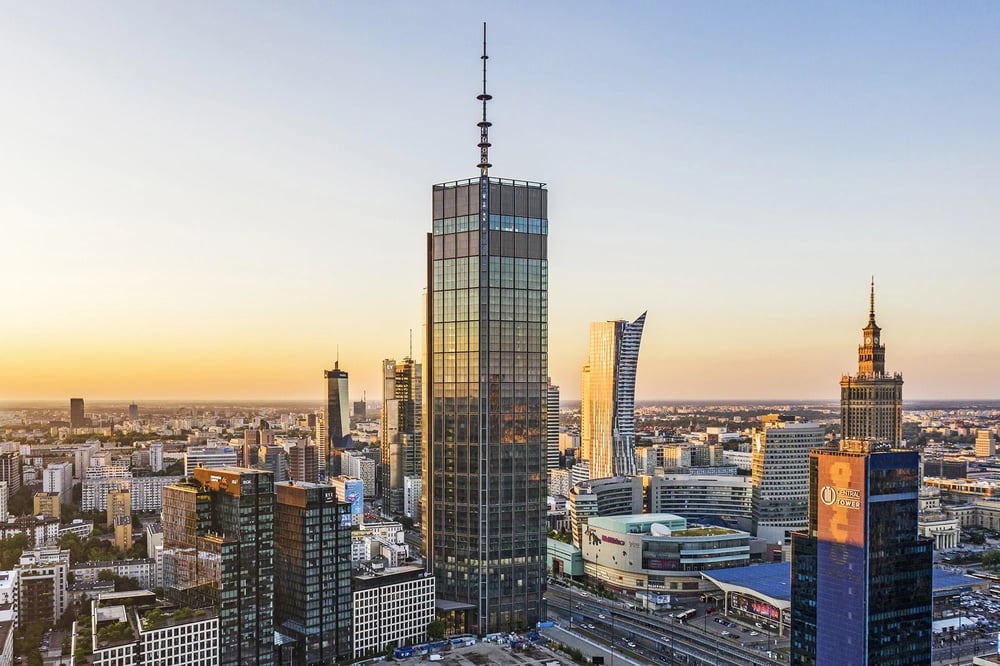 CIC Warsaw Varso Tower Place Centrum Warszawa coworking biuro biura